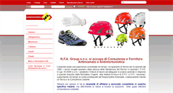 Desktop Screenshot of nfagroup.it
